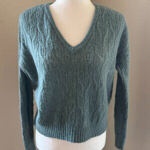 Teal Mawdell Alpaca Blend Sweater